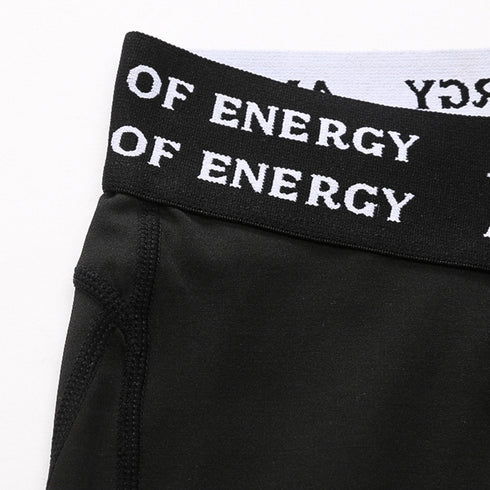 Men's Dry Fit Capri Workout Running Leggings Compression Shorts